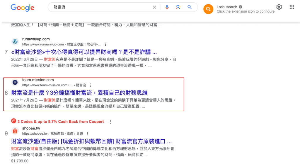 什麼是黑帽SEO?必知的9大地雷! 2 SEO成效 獨立女子客戶群繹 3png
